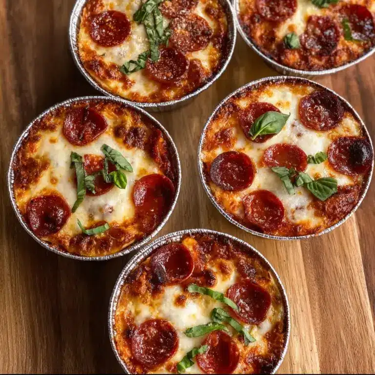 Pizza Pot Pies: The Ultimate Comfort Food Mash-Up Recipe