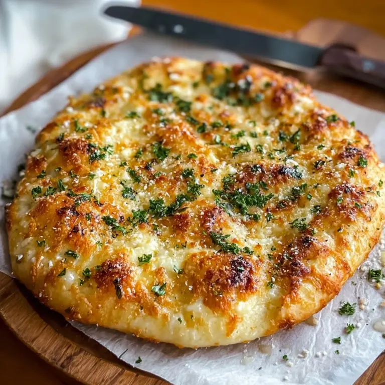 Garlic Parmesan Focaccia Bread : Savory & Easy Recipe