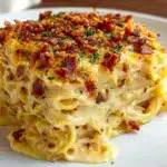 Spicy Southern Cheesy Chicken Spaghetti Casserole Recipe