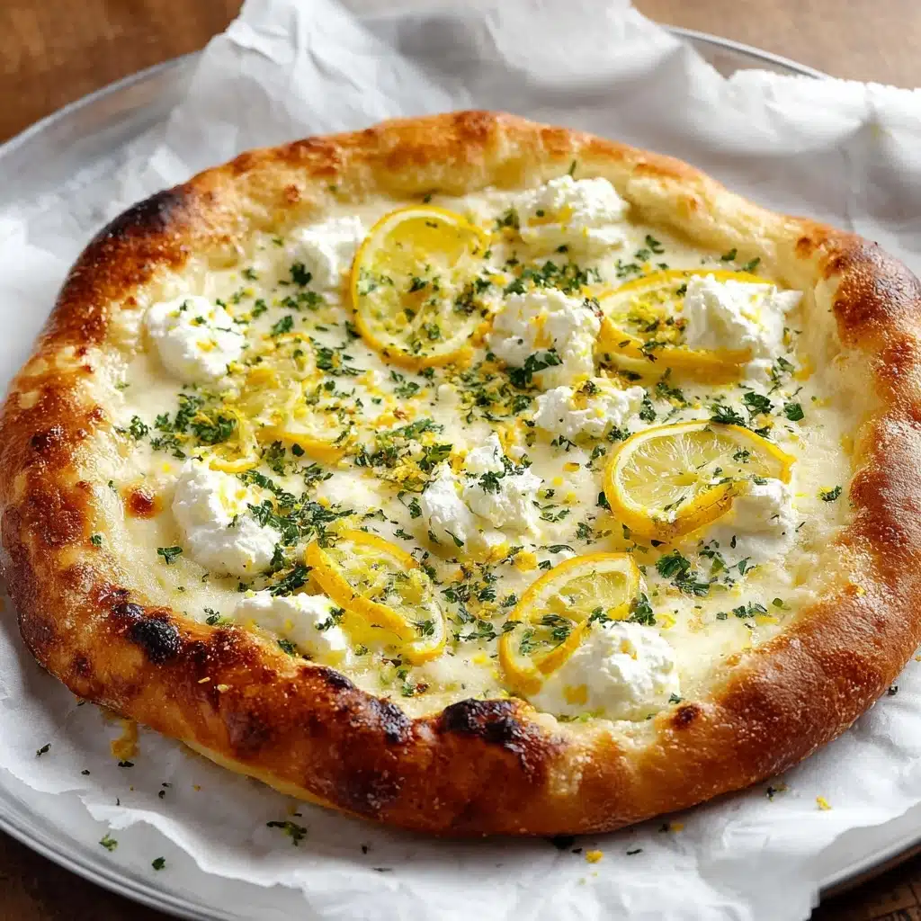 Lemon Pizza: Discover a Zesty Twist on Tradition! Recipe