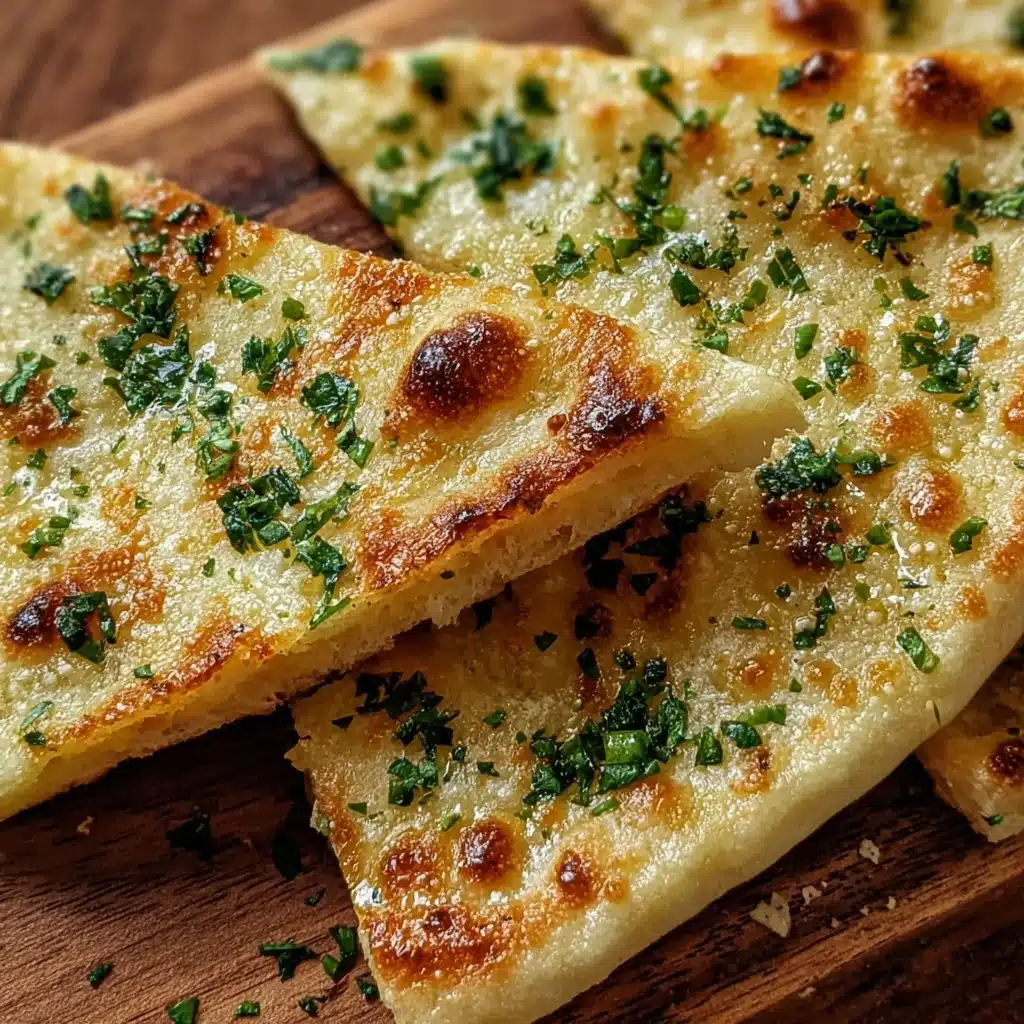 Air Fryer Garlic Flatbread – Quick & Delicious Recipe - Recipe Image