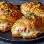 Irresistible Air Fryer Ham Cheese Croissants Recipe