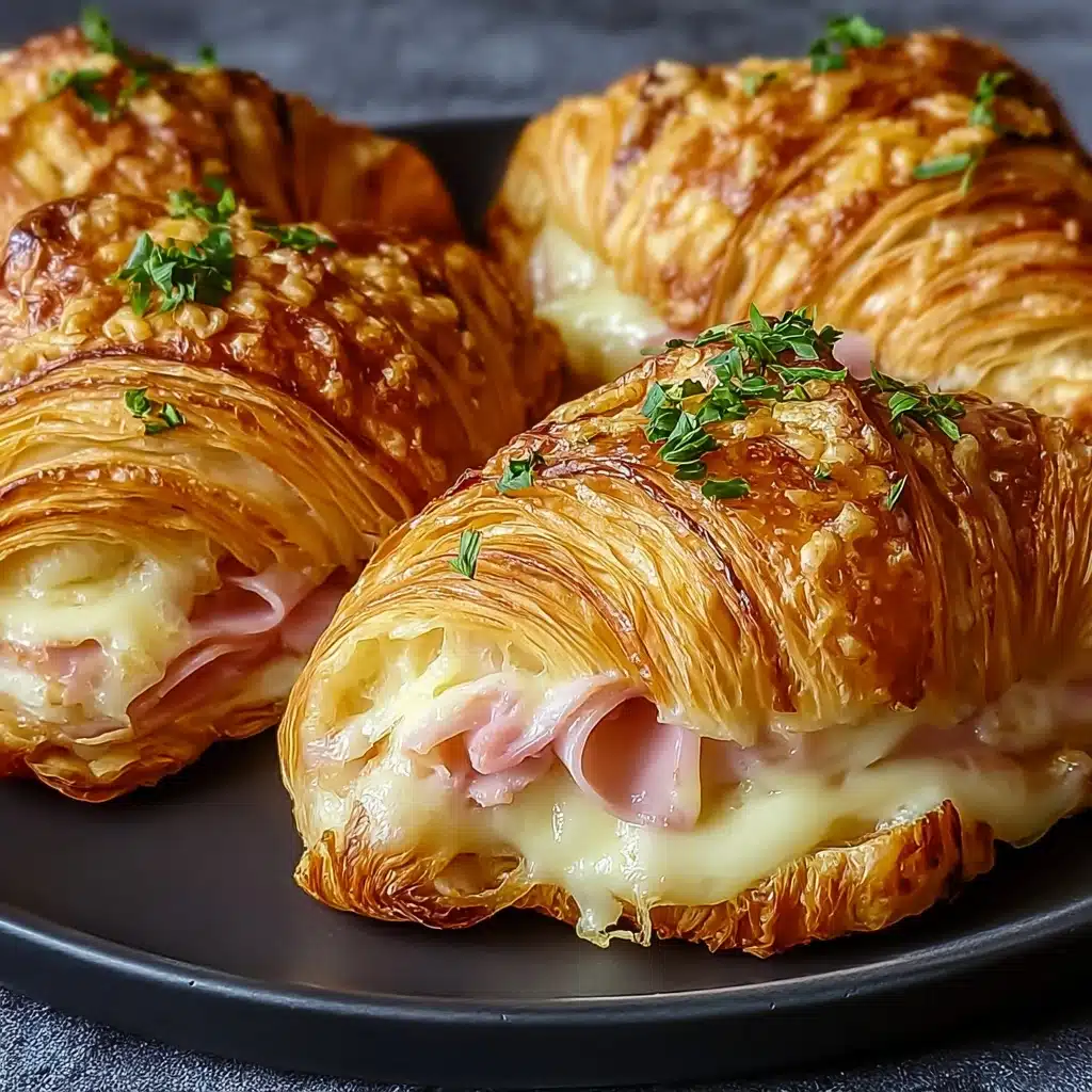 Irresistible Air Fryer Ham Cheese Croissants Recipe