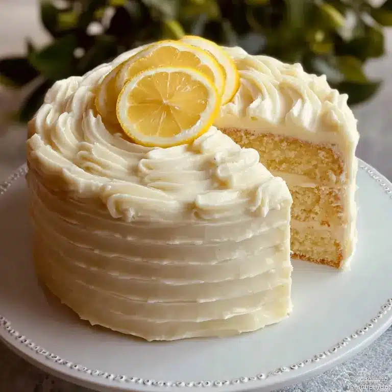 Lemon Cheesecake Delight Recipe is a must-try dessert! Recipe