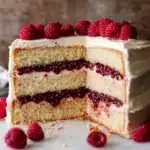 White Chocolate Raspberry Cake Recipe