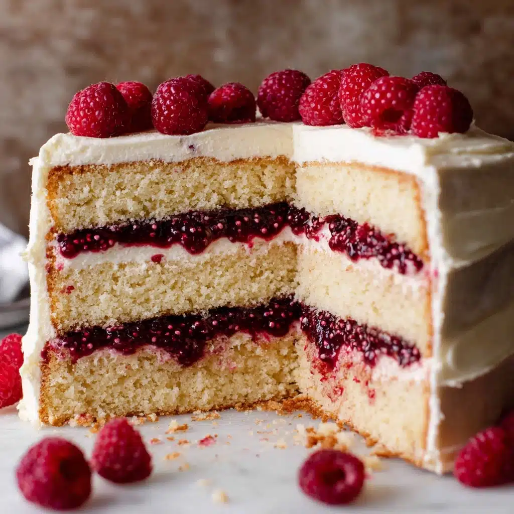 White Chocolate Raspberry Cake Recipe