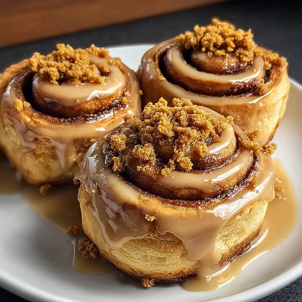 Biscoff Cookie Butter Cinnamon Rolls Recipe