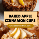 Tasty Baked Apple Cinnamon Oatmeal Cups Recipe