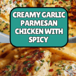 Chicken Fillet in Spicy, Creamy Garlic-Parmesan Sauce Recipe