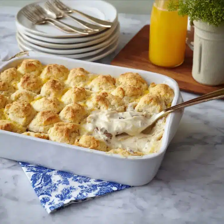 Biscuits and Gravy Casserole Recipe