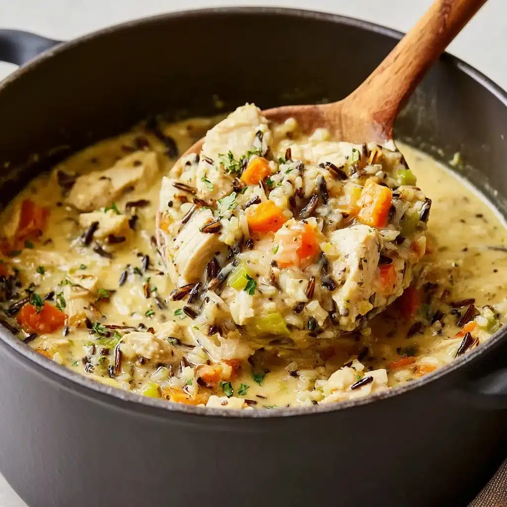 Chicken Wild Rice Casserole Recipe - Recipe Image