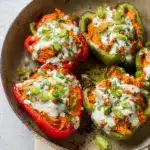 Buffalo Chicken Stuffed Peppers Recipe
