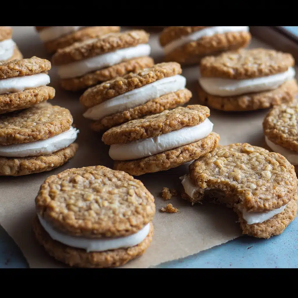 Tiny Oatmeal Cream Pies Recipe - Recipe Image