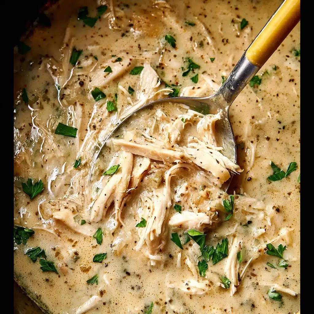 Easy Crockpot Chicken and Gravy Recipe