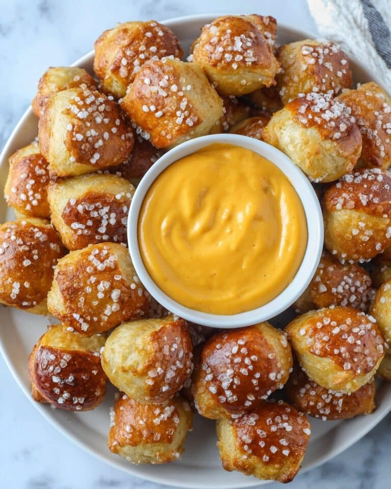 Soft Pretzel Bites Recipe
