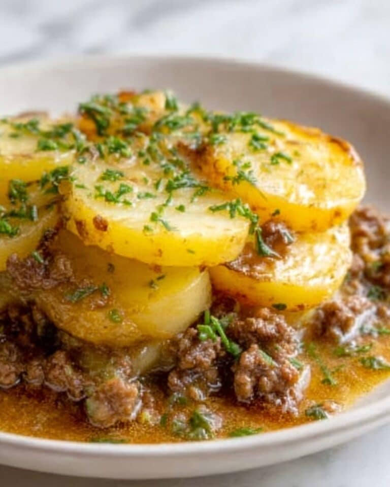Crockpot Hamburger Potato Casserole Recipe