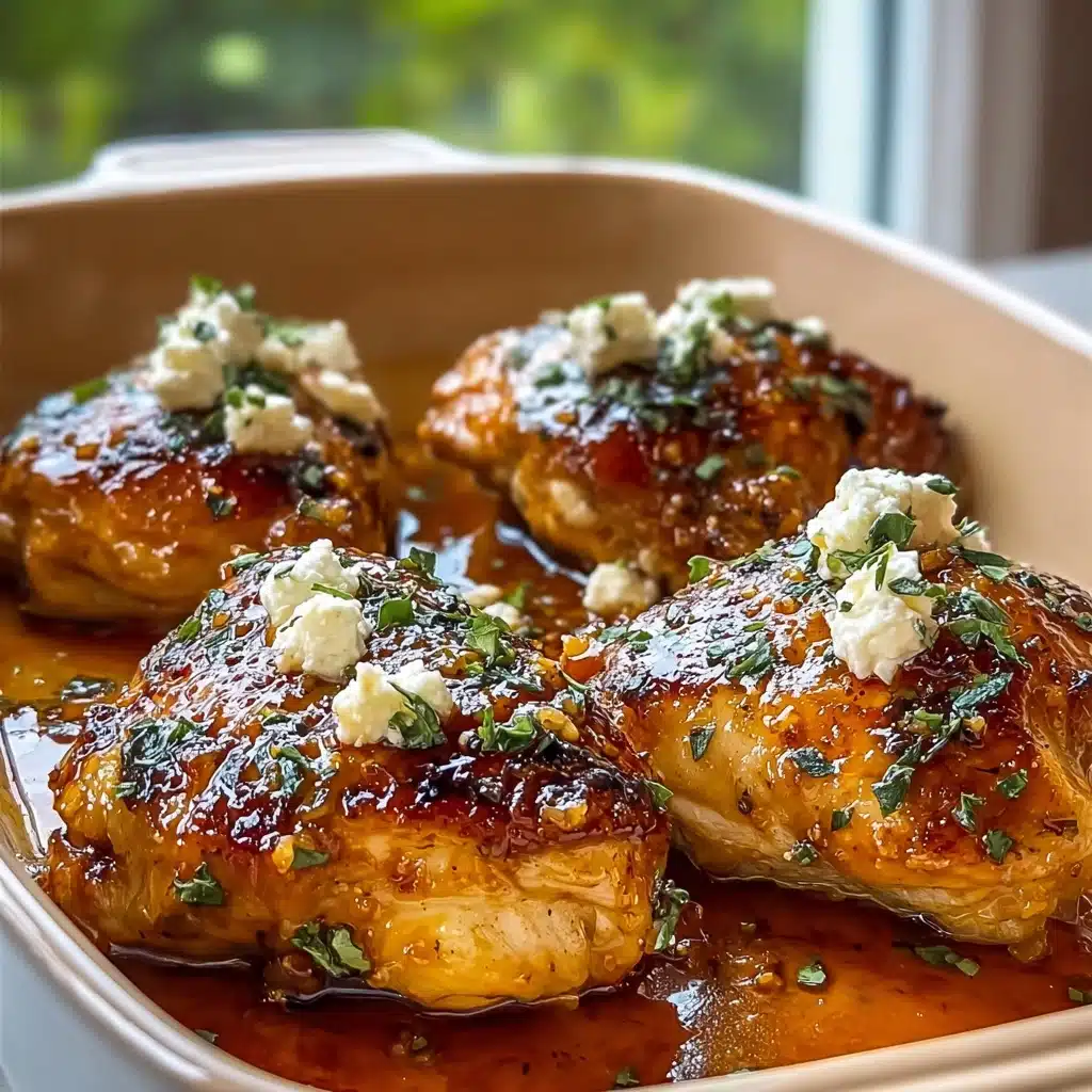 Hot Honey Feta Chicken Dish Recipe - Recipe Image