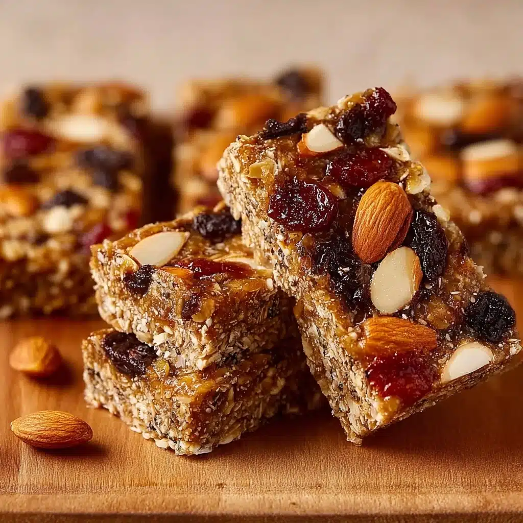No-Bake Granola Bars Recipe
