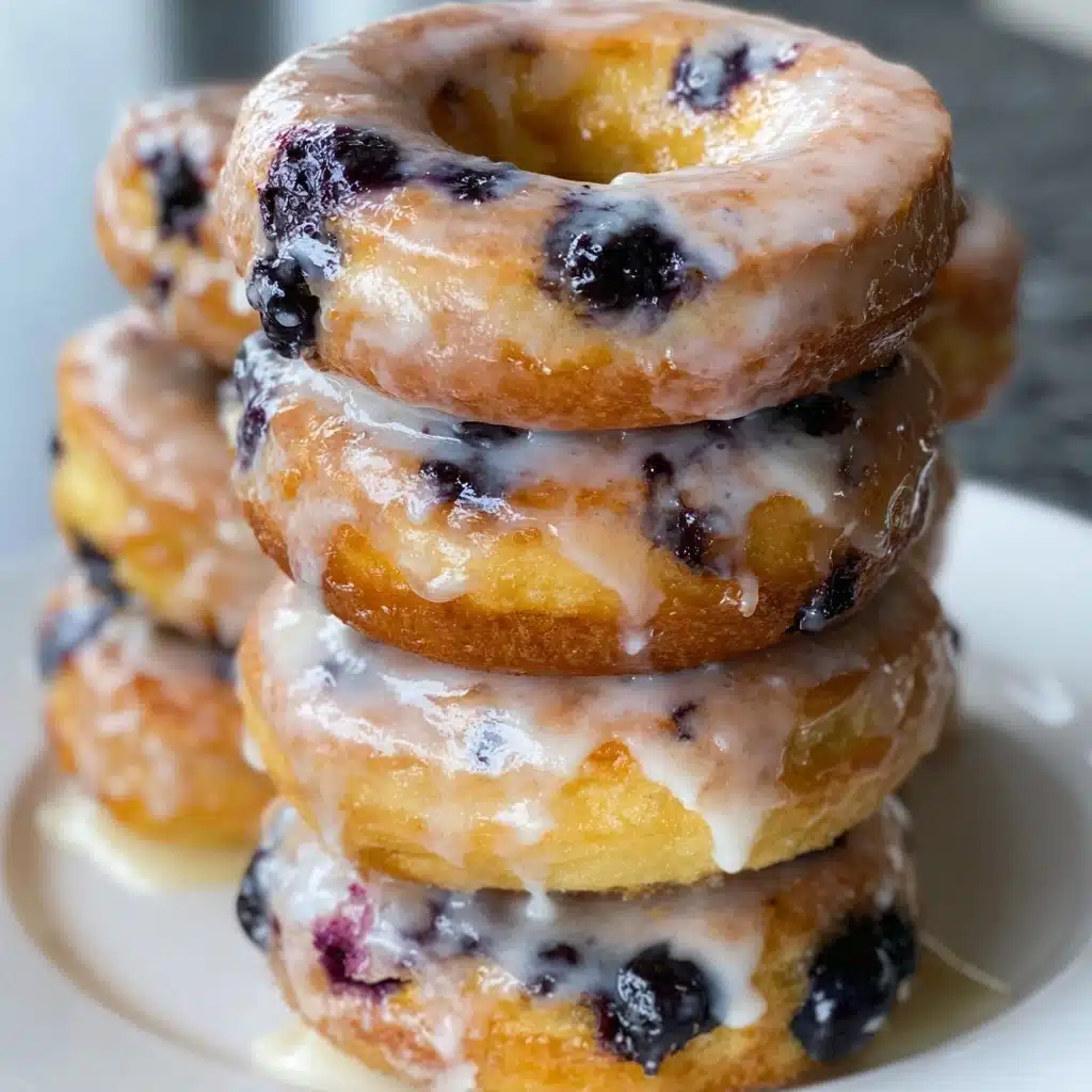 Baked Blueberry Donuts Recipe - Recipe Image