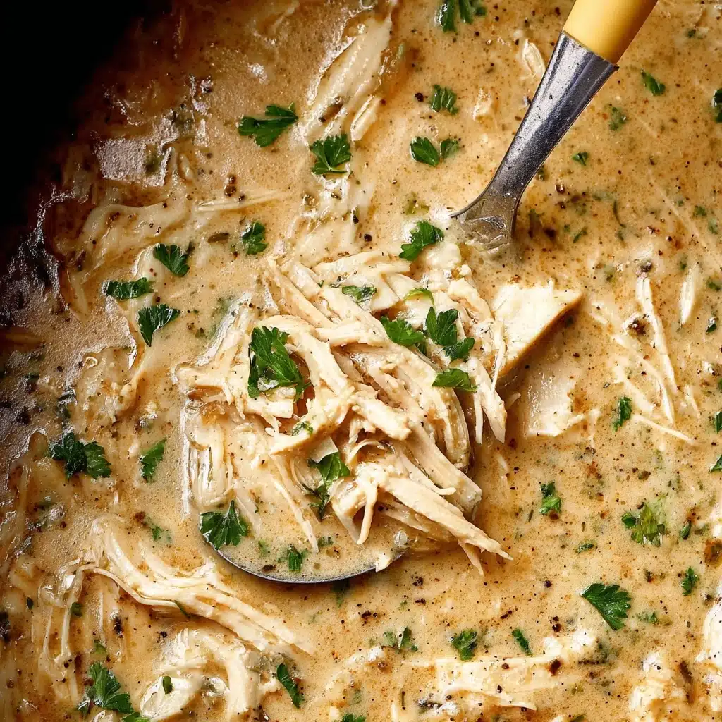 Easy Crockpot Chicken and Gravy Recipe - Recipe Image