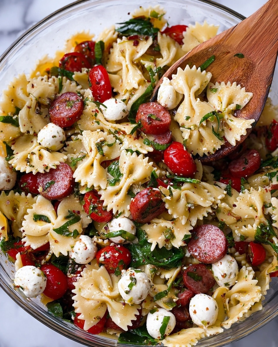 Hot Honey Pasta Salad Recipe