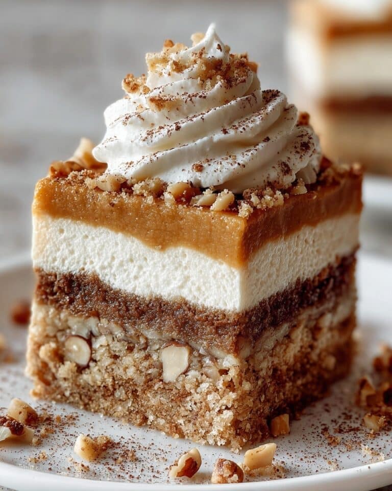 The BEST Pumpkin Cheesecake Bars Recipe