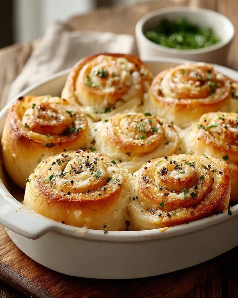 Garlic Swirl Rolls Recipe