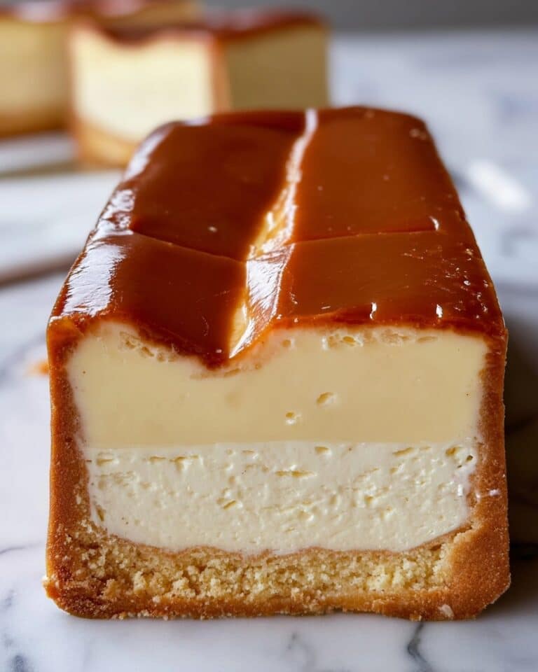 Indulgent Burnt Basque Cheesecake in a Loaf Pan Recipe