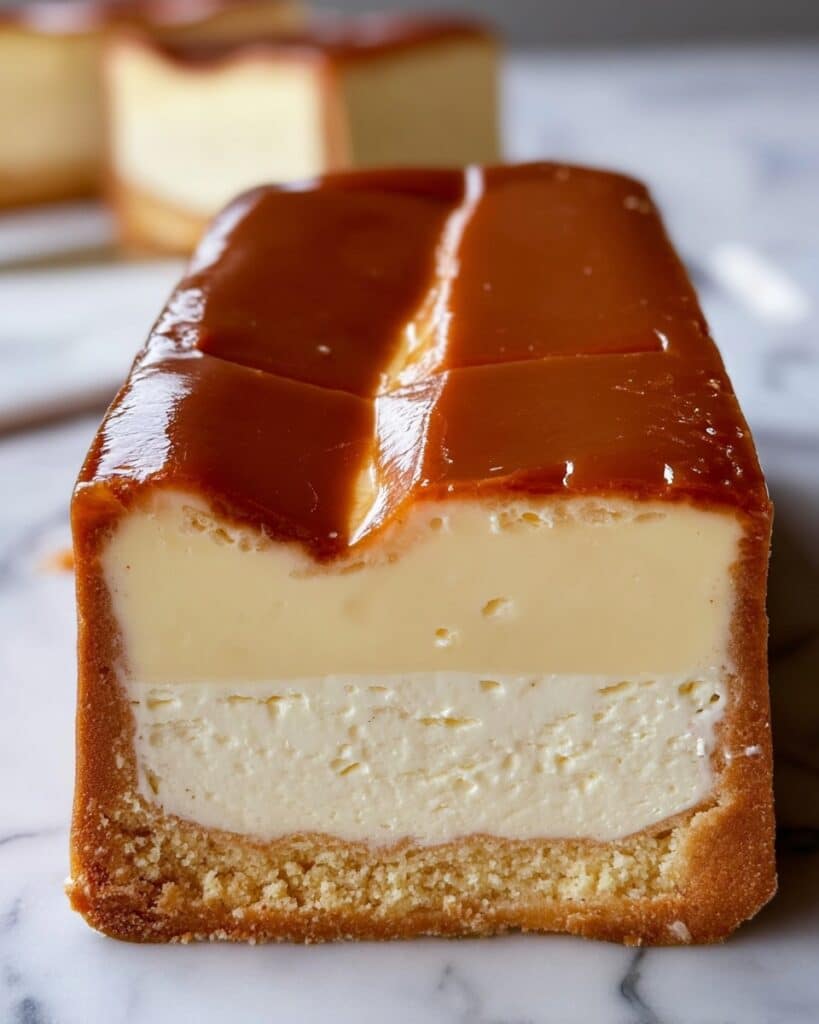 Indulgent Burnt Basque Cheesecake in a Loaf Pan Recipe