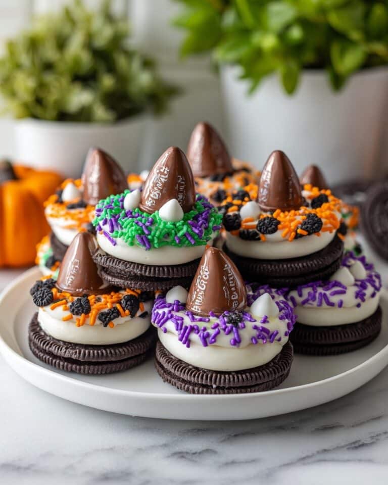 Tasty Oreo Witch Hat Cookies Recipe