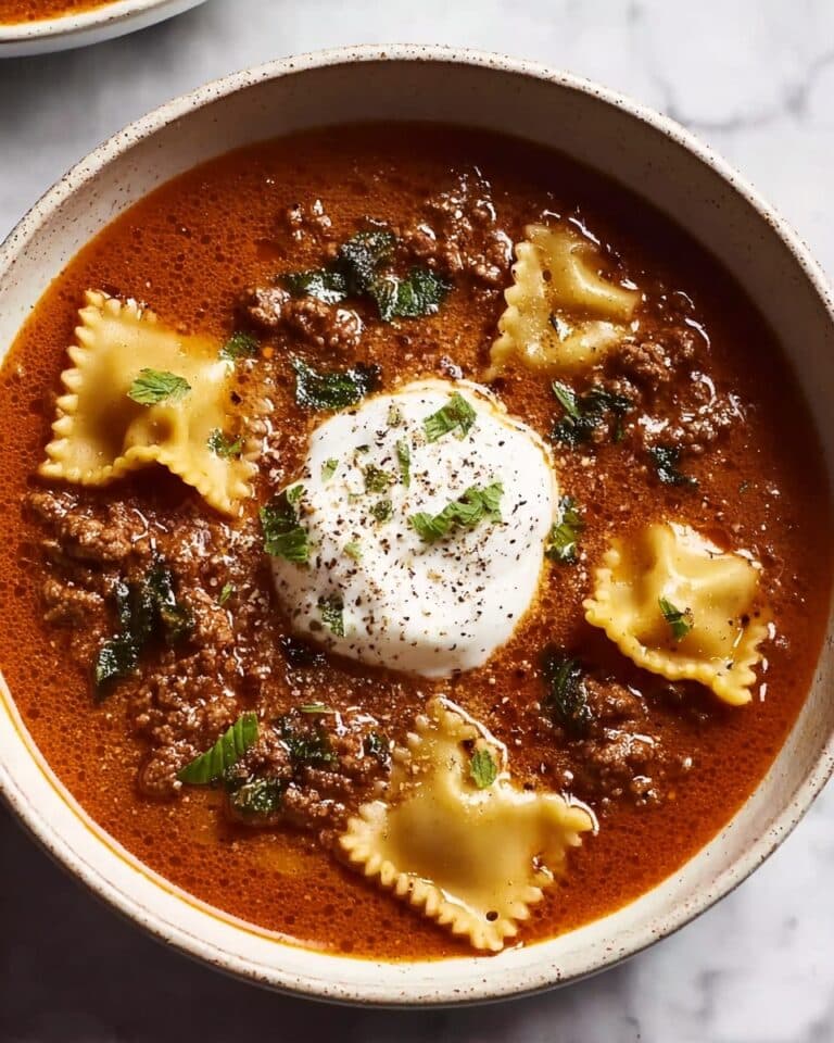 Mouthwatering One Pot Lasagna Soup Recipe