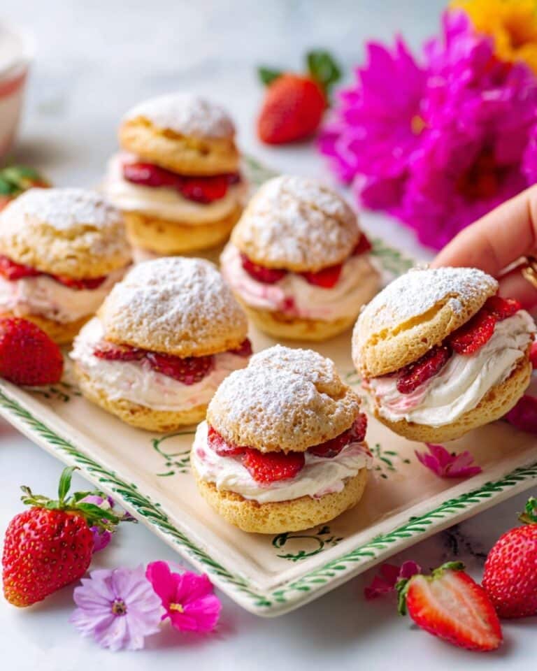Strawberry Cream Puffs Recipe