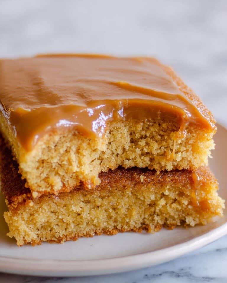 Caramel Cake with Caramel Icing Recipe