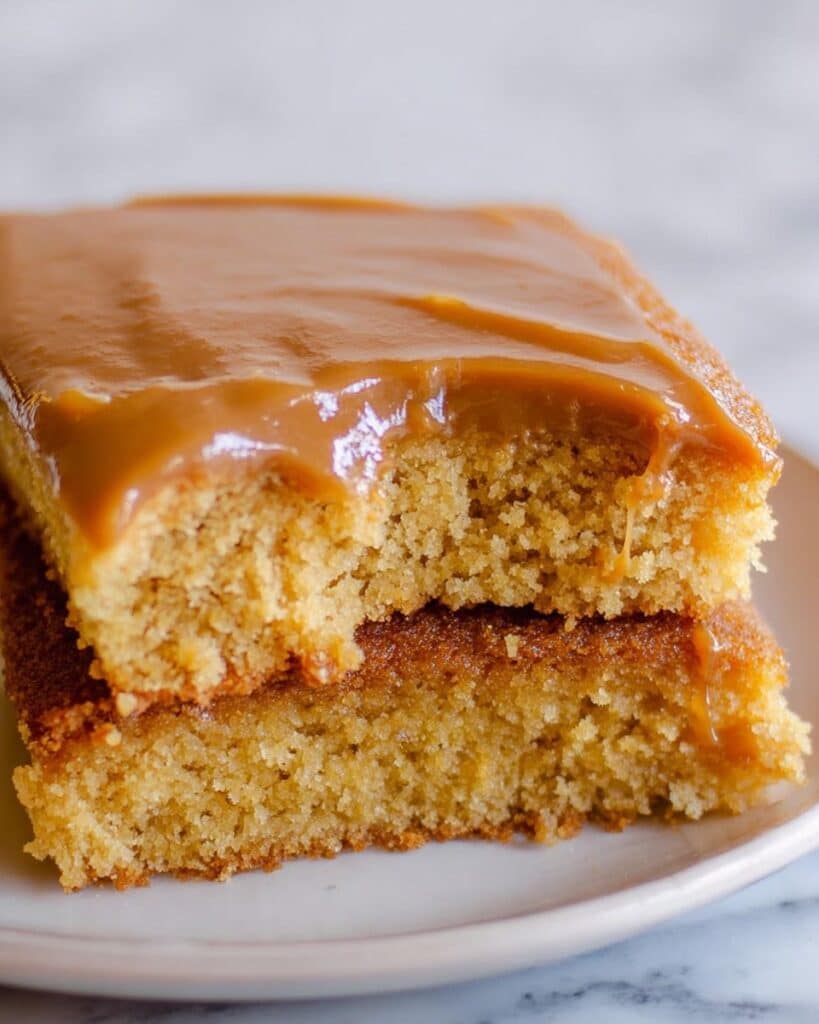 Caramel Cake with Caramel Icing Recipe