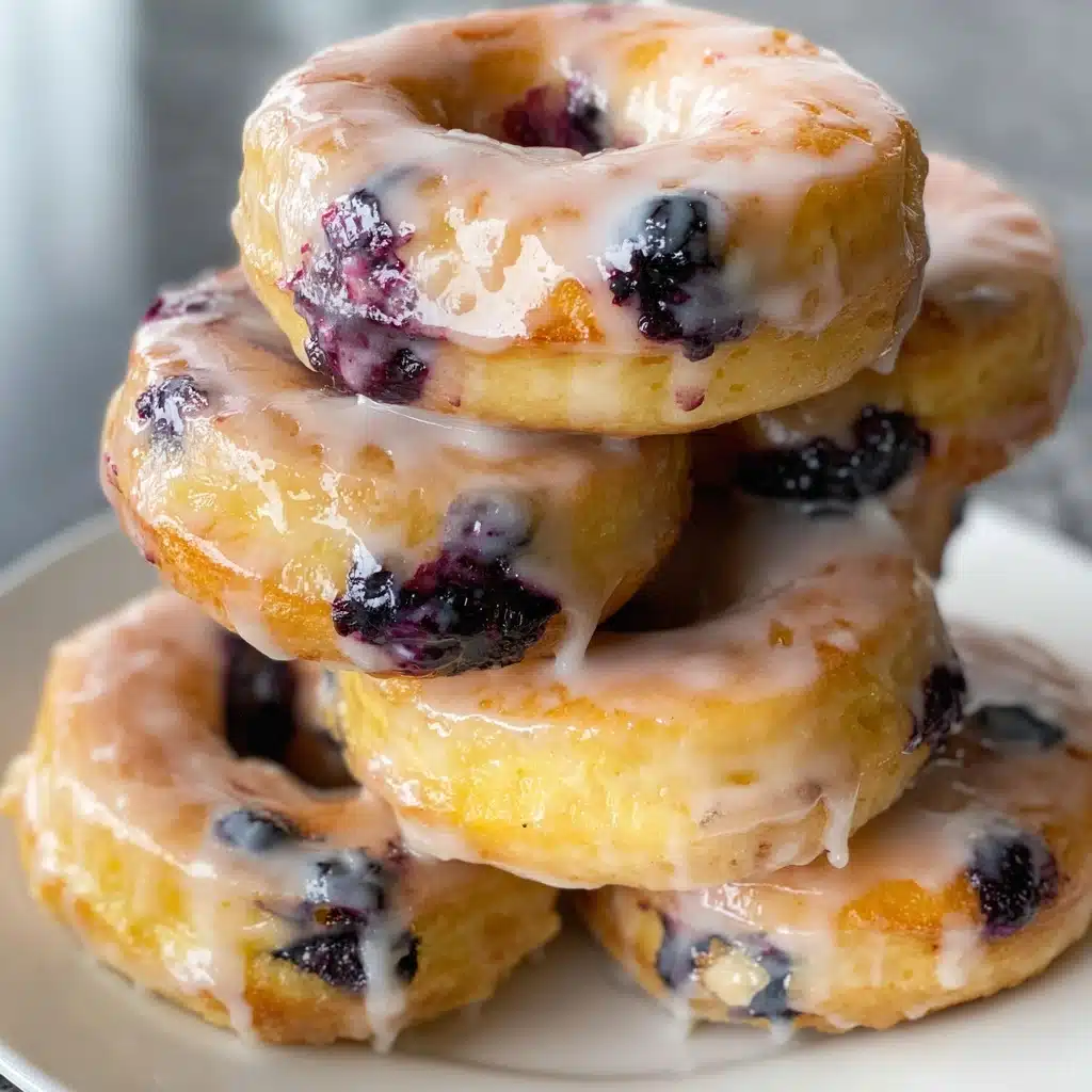 Baked Blueberry Donuts Recipe