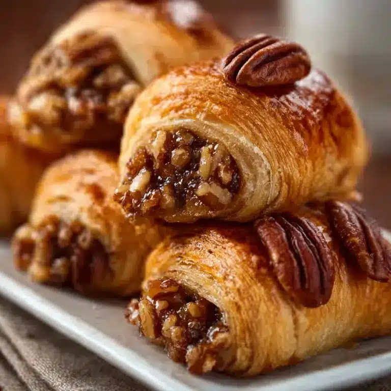 Pecan Pie Crescent Rolls Recipe