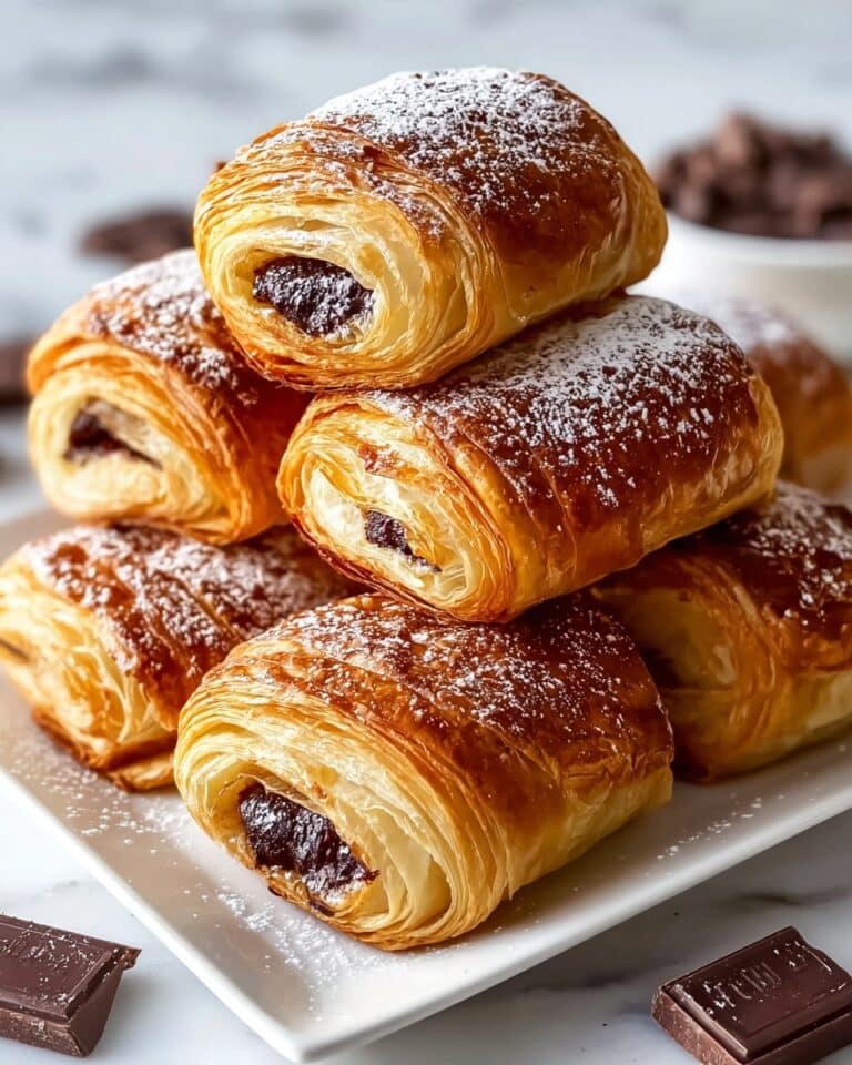 Homemade Chocolate Croissants Recipe