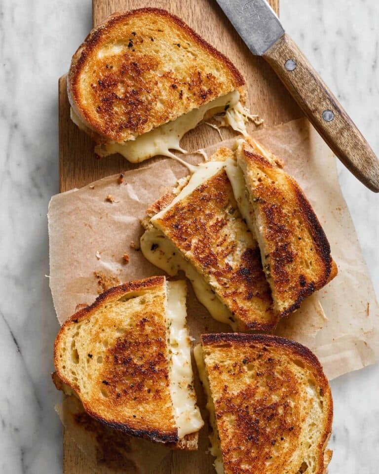 Caramelized Onion and Apple Grilled Cheese Sandwich Recipe