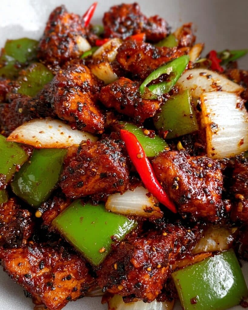 Easy Black Pepper Chicken Recipe