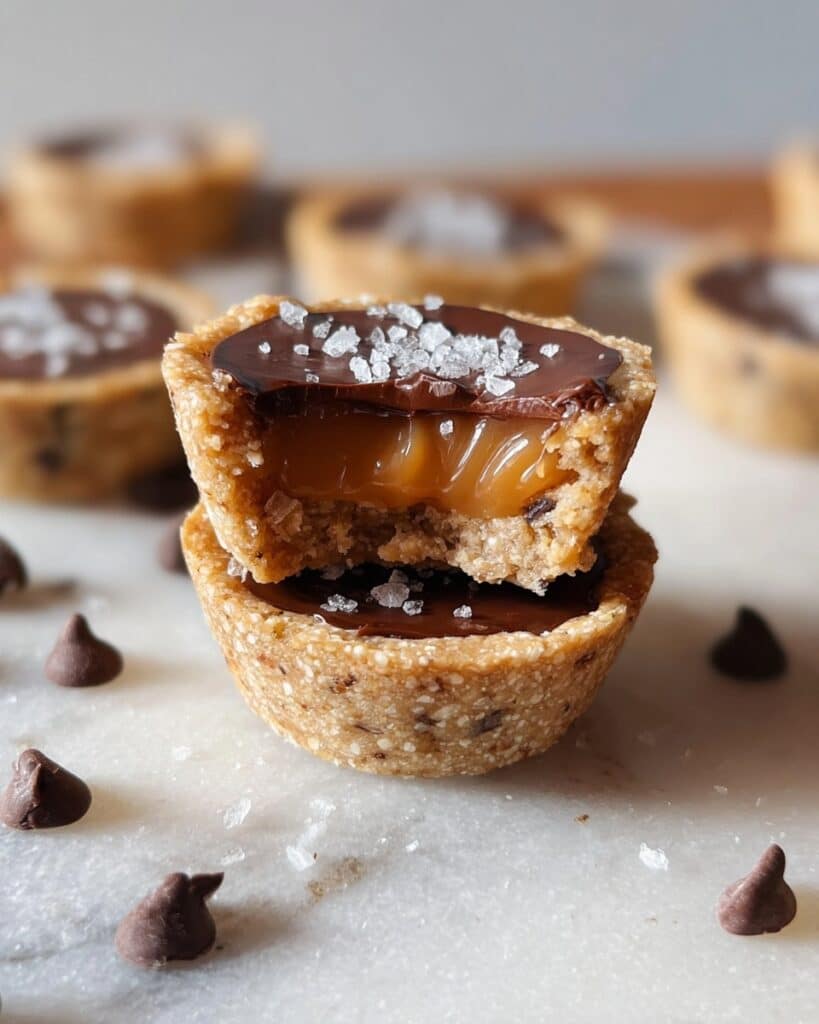 Healthy Twix Cookie Cups Recipe