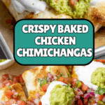 Baked Chicken Chimichanga Recipe