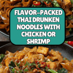 Street Style Thai Drunken Noodles Recipe