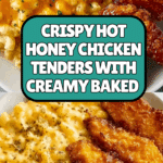 Hot Honey Chicken Tenders with Baked Mac and Cheese Recipe