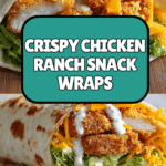 crispy chicken ranch snack wrap Recipe