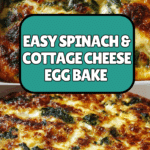 Spinach Cottage Cheese Egg Bake – High Protein, No Fuss Recipe