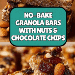No-Bake Granola Bars Recipe