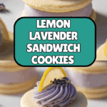 Lemon Lavender Sandwich Cookies Recipe