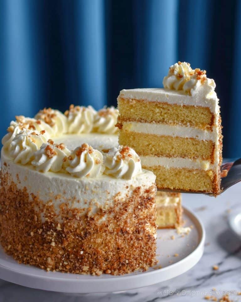 Honey Cake with Sour Cream Frosting Recipe
