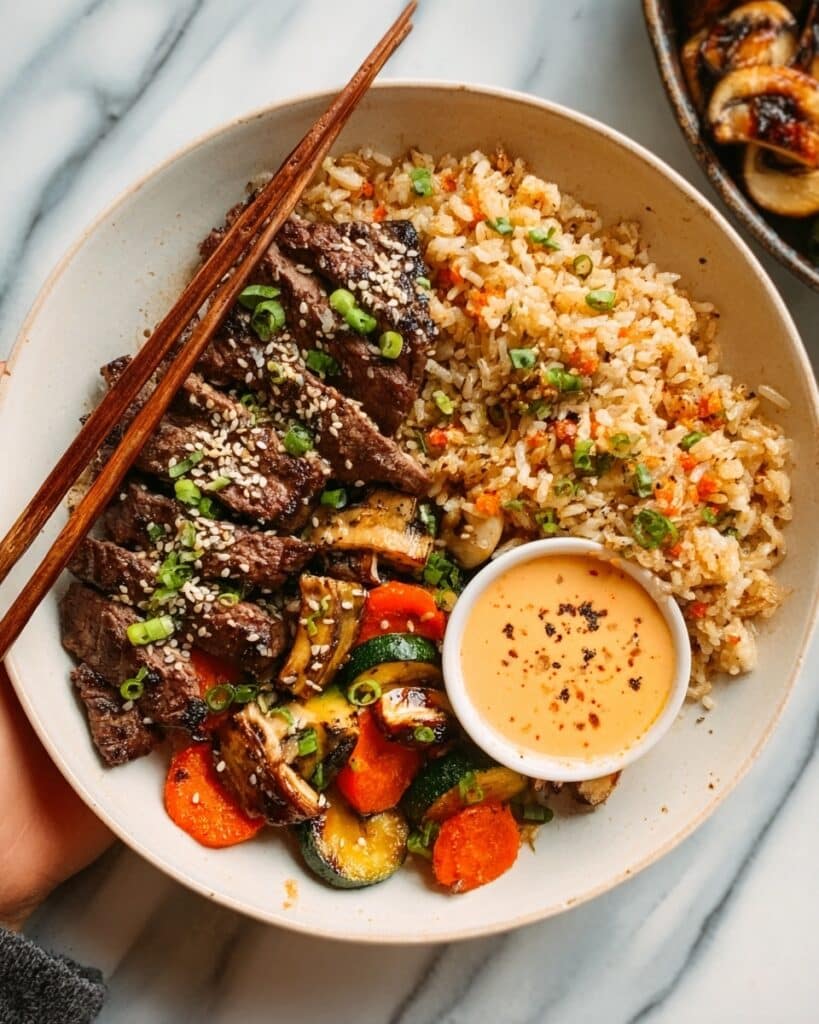 Hibachi Steak Bowls Recipe