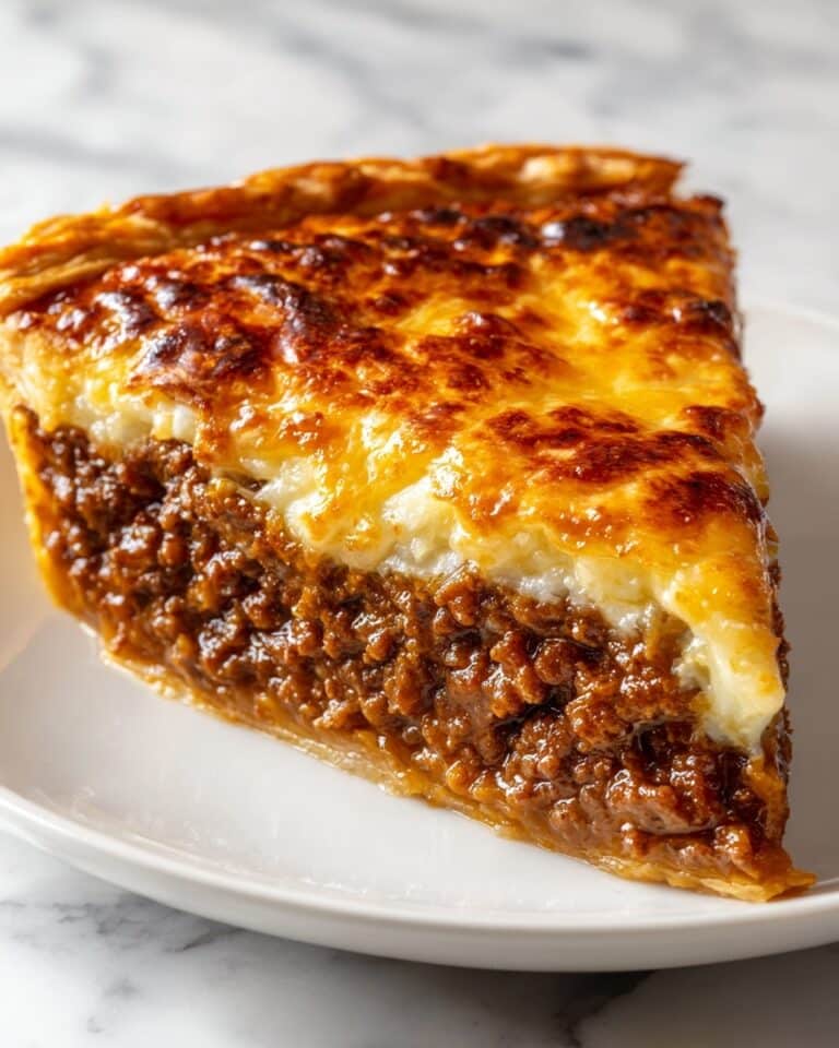How to Bake the Ultimate Homemade Cheeseburger Pie Recipe